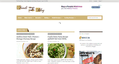 Desktop Screenshot of foodiblog.com