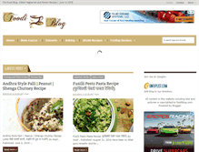 Tablet Screenshot of foodiblog.com